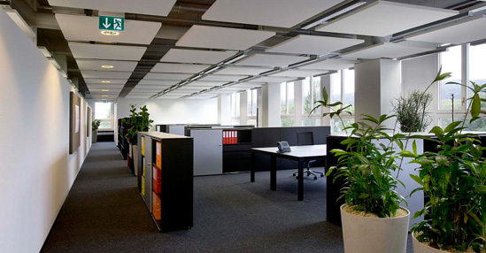 HANGING BAFFELS WOOL PANELS